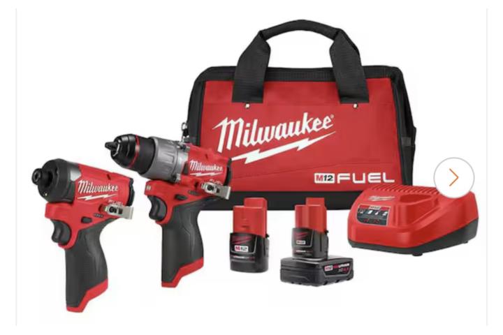 MILWAUKEE COMBO HAMMER DRILL