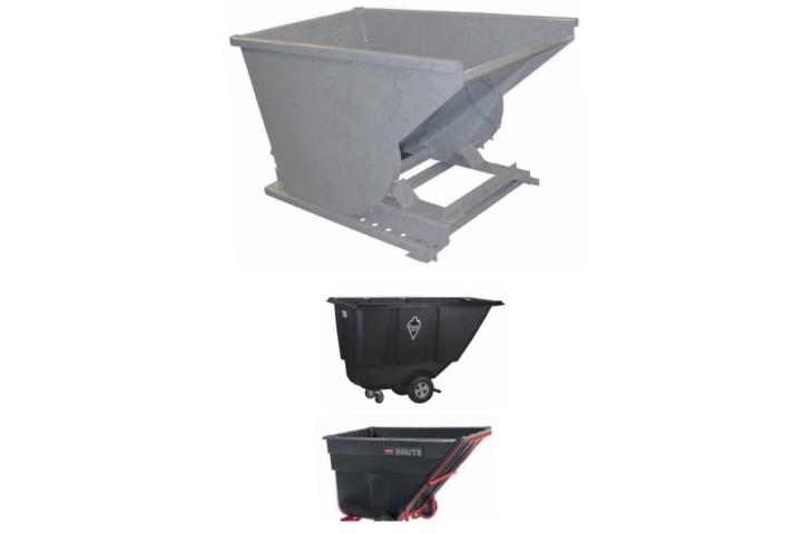 DUMPING TRASH AND TILT TRUCKS