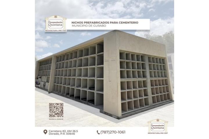 FABRICACION DE NICHOS - CEMENTERIO