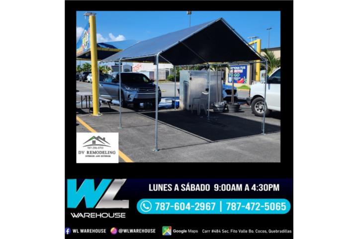 Toldos carpas Montura