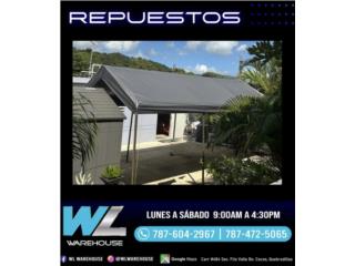Toldos , Repuesto , Carpas , Amarres 