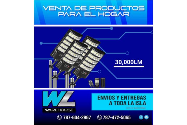 Focos solares 30000LM