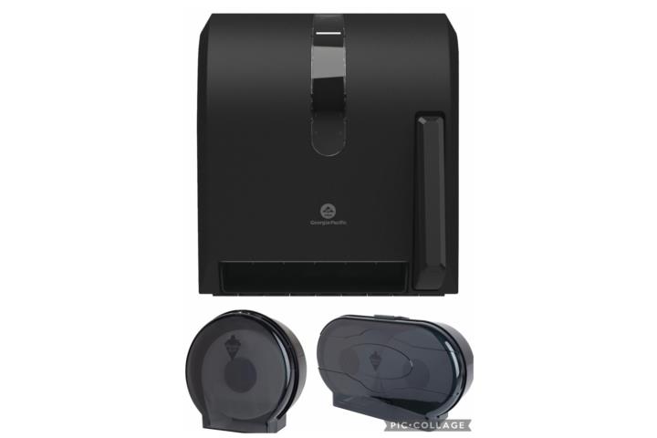 PAPER AND SOAP DISPENSERS