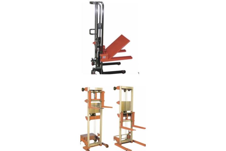 MANUAL & BATTERY PALLET STACKER