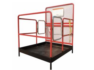 CANASTOS PARA FORKLIFT 1/2 PERSON , Puerto Rico