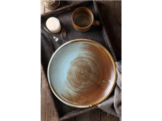10.25 Pulgadas Fired Earth Plate, PR SEATING Puerto Rico