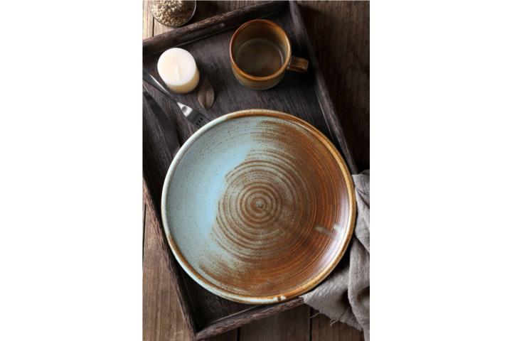 10.25 Pulgadas Fired Earth Plate
