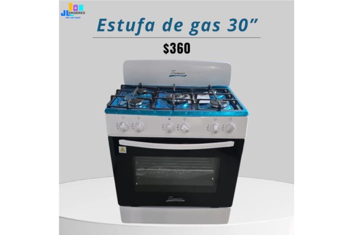 Estufa de Gas 30 con Horno Tremier