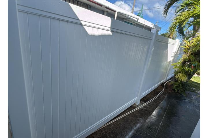 Fabricacion e instalacion Verjas PVC