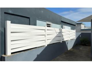 Fabricacion e instalacion Verja PVC, JC PVC Fence & more Puerto Rico