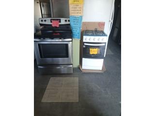 Estufas eléctrica y de gas