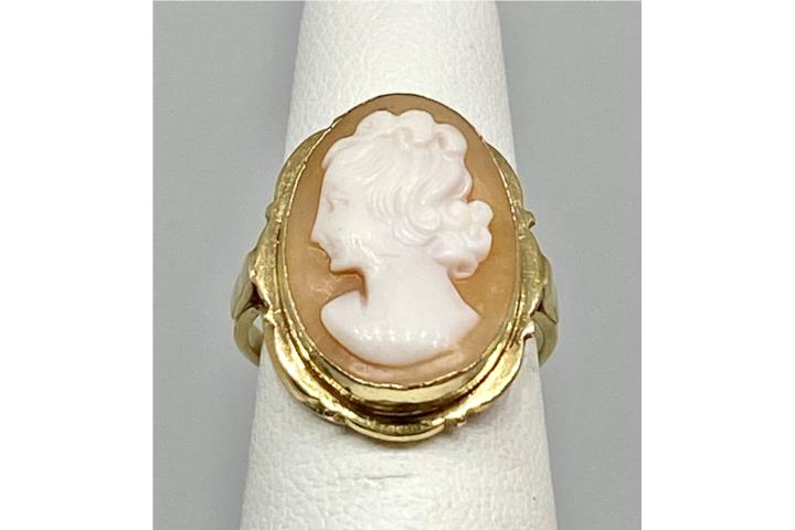 SORTIJA CAMAFEO 14KT