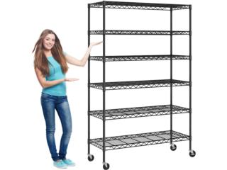 RACKS 6 TABLILLAS CON RUEDAS 