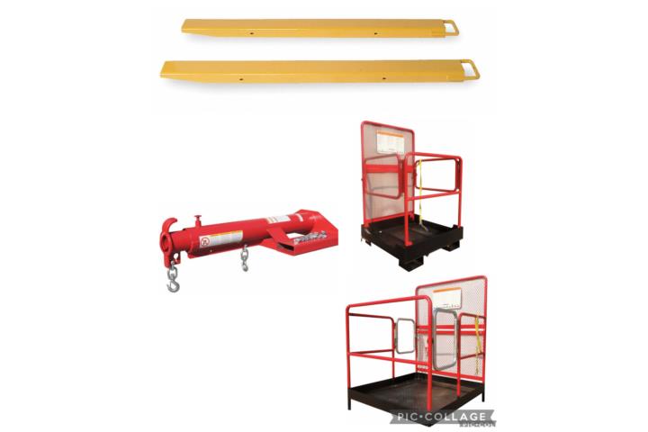 FORKLIFT BOOM,CANASTOS Y EXTENCIONES