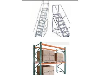 ESCALERAS CORREDIZAS Y PALLETS RACKS 