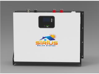 Bateria 16k 12,000 cicos 100% DOD, SIRIUS SOLAR SYSTEM Puerto Rico
