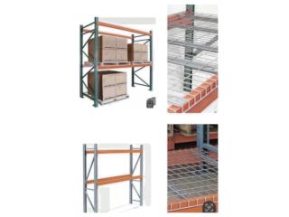 PALLETS RACKS Y ESCALERAS ALMACENES 