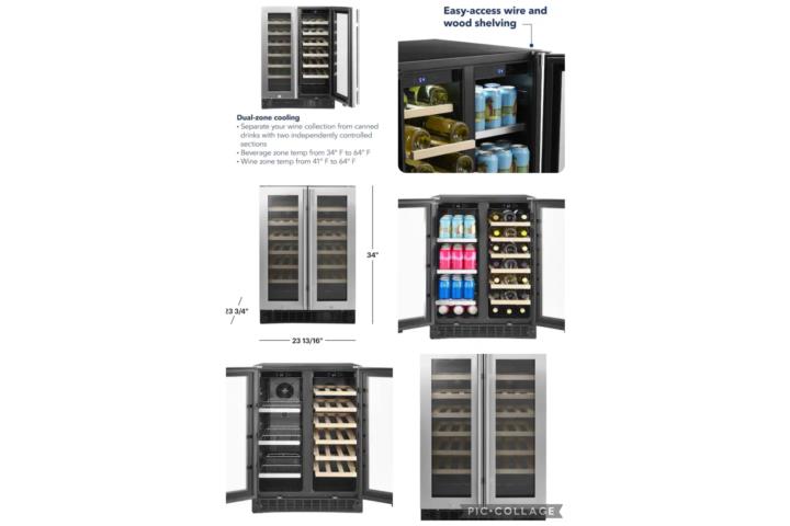 VINERA/NEVERA DUAL ZONE TEMPERATURE