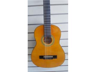 Guitarra clasica con equalizador y bulto, Puerto Rico