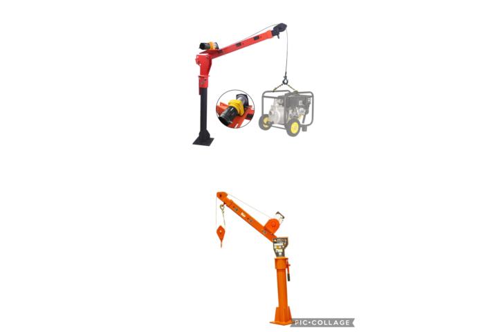 GRUA 12v 1,100 LBS CONTRATISTAS