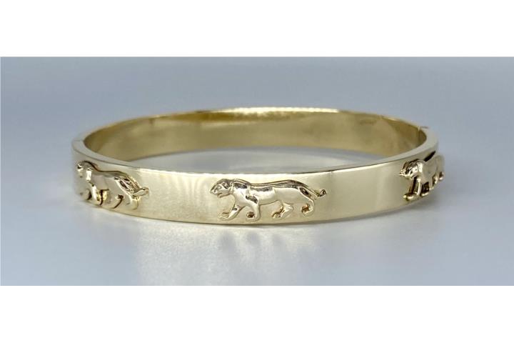 PULSERA PANTERAS 14KT