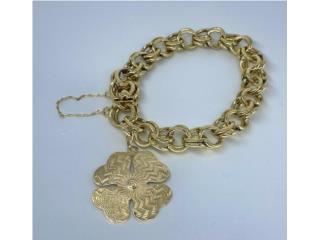 PULSERA & CHARM 14KT
