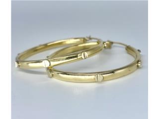 ARRACADAS 14KT, JOYERIA CARMEN  Puerto Rico