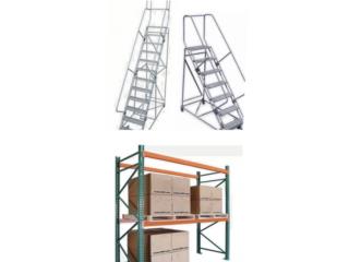 ESCALERAS CORREDIZAS Y PALLETS RACKS 