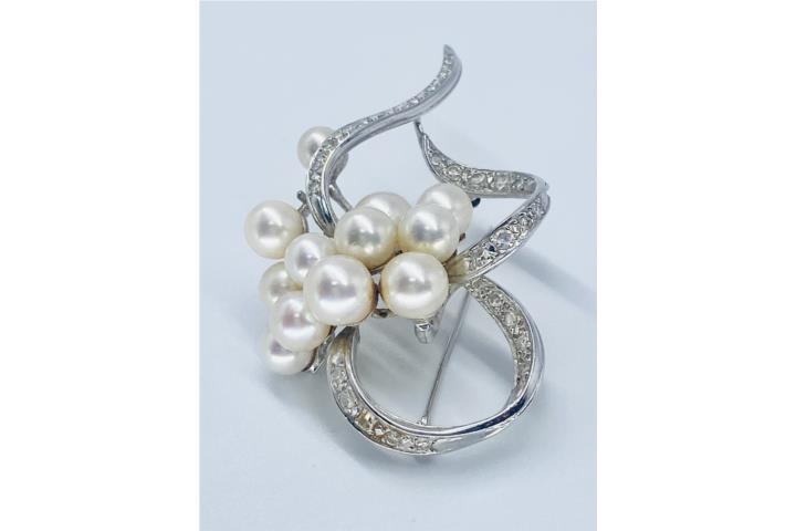 PRENDEDOR PERLAS 14KT