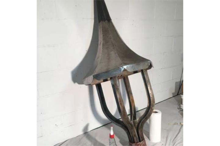 Cupola de Techo de 4 Aguas. Acero inoxidable