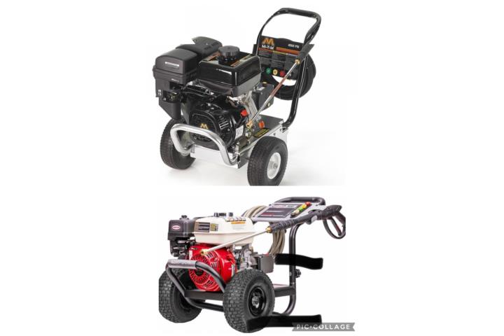 PRESSURE WASHERS 3,600/4,000 LBS