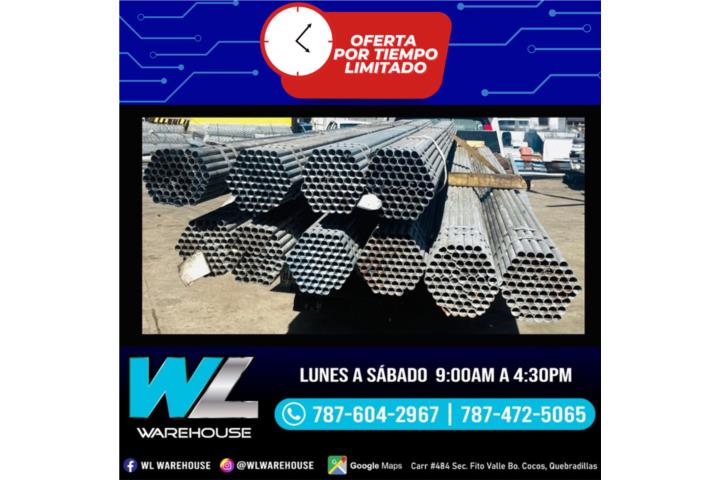 Carpas / -15% en Tuberia semi rigida