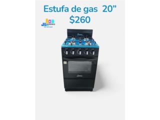 Estufa de Gas de 20" con Horno "Tremier"