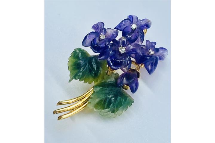 PRENDEDOR VINTAGE 18KT