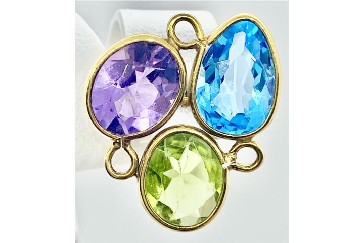 PANTALLAS AMATISTA AQUA MARINA 14KT