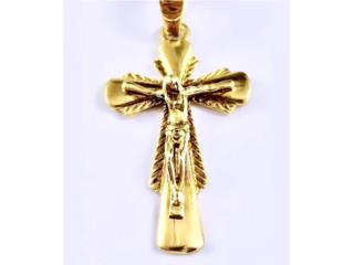CRUCIFIJO 18KT, JOYERIA CARMEN Puerto Rico
