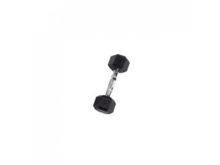 BODY-SOLID RUBBER HEX DUMBBELLS 8 LBS