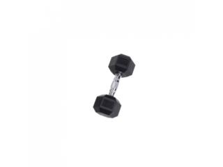 BODY-SOLID RUBBER HEX DUMBBELLS 20 LBS