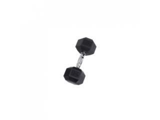 BODY-SOLID RUBBER HEX DUMBBELLS 25 LBS