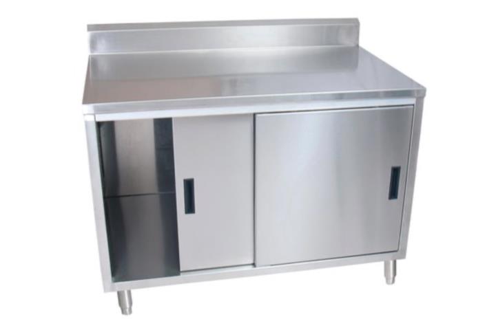 MESA GABINETE STAINLESS 24x48