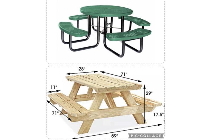 PICNIC TABLES USA