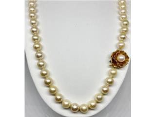 COLLAR PERLAS 14KT