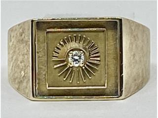 SORTIJA HOMBRE 10KT