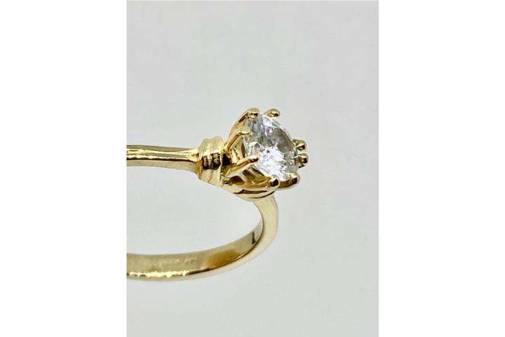 SORTIJA COMPROMISO 14KT