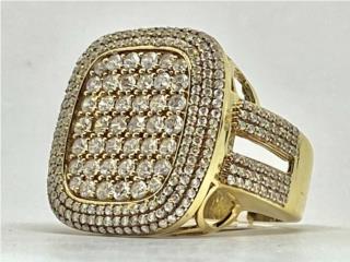 SORTIJA BRILLANTES 10KT, JOYERIA CARMEN Puerto Rico