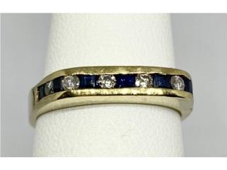 ARO BRILLANTES & ZAFIROS  14KT