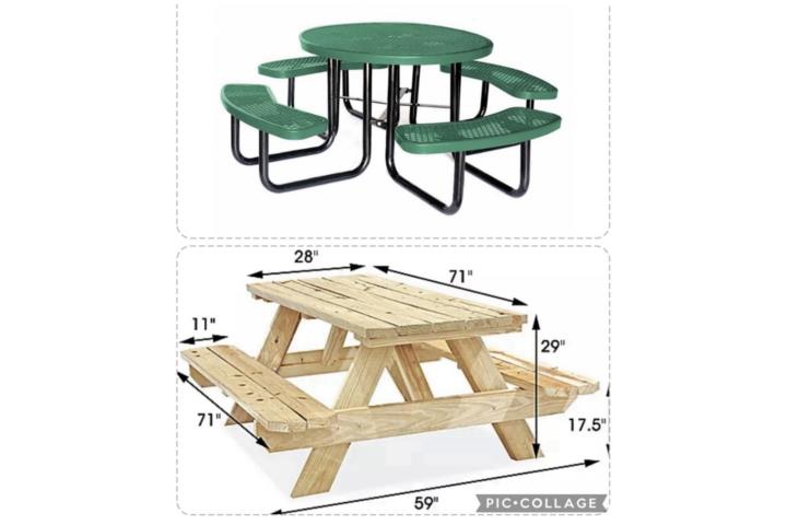 PICNIC TABLES USA