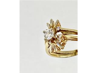 SORTIJA COMPROMISO DIAMANTE  14KT