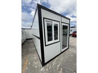 Oficina prefabricada 19' - para venta y renta, Island Storage and Containers Puerto Rico
