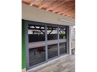 Puerta corrediza en aluminio varios diseos., FA Windows and Doors Puerto Rico